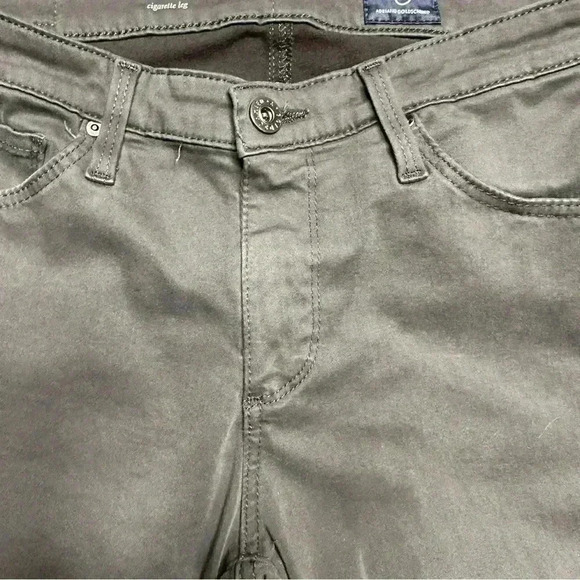Adriano Goldschmied Jeans The Prima Cigarette Leg Grey Size 27 - Picture 3 of 16
